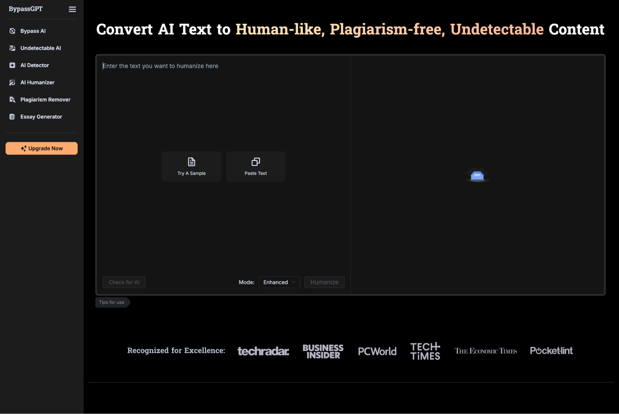 BypassGPT Rewritify AI