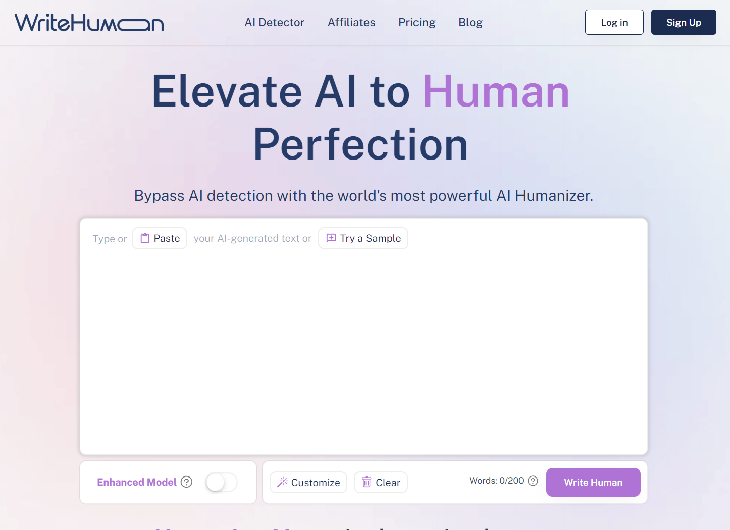 WriteHuman Rewritify AI WriteHuman Rewritify AI